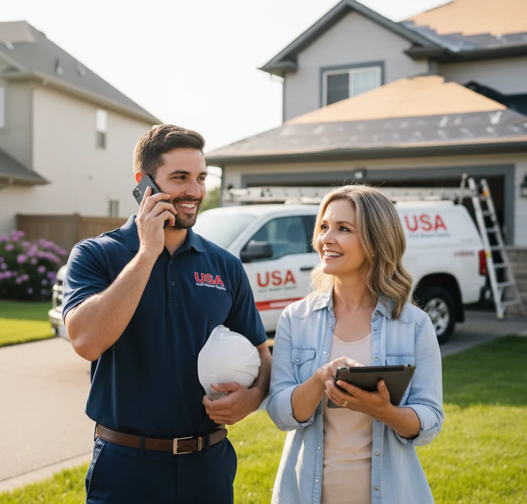USA Roof Repair Experts customer support in Dawson Springs